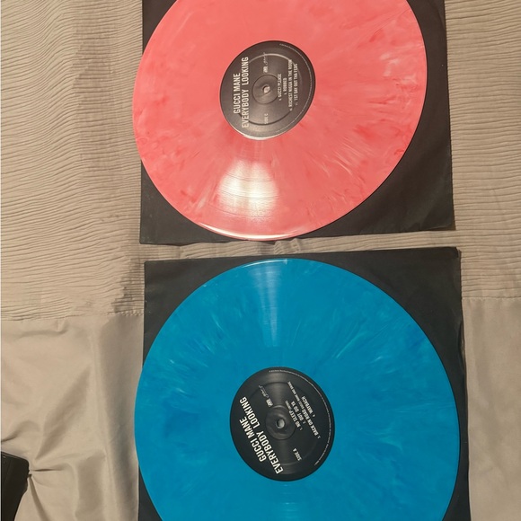 Gucci Mane – Everybody Looking Vinyl 2LP Pink & Blue - Picture 4 of 4